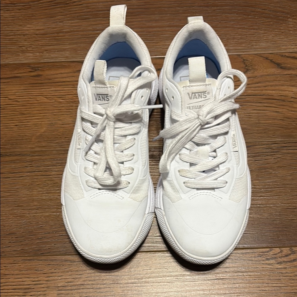 Vans White Sneakers Breathable Low-Top